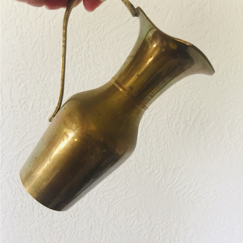 Vintage Brass Pitcher